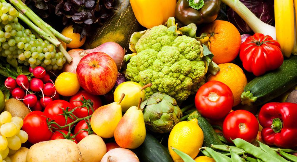 Полезные вещества в овощах и фруктах