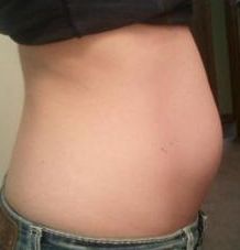 Третий месяц беременности фото живота
