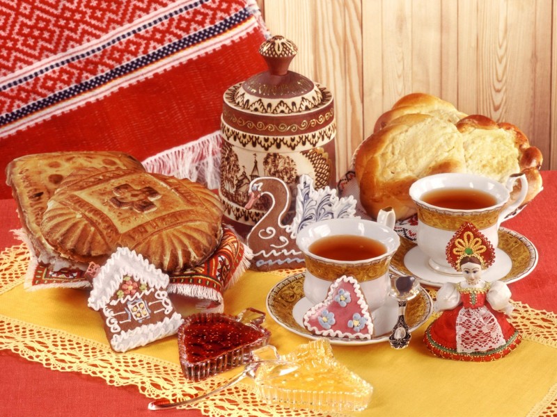Русские сладости к чаю