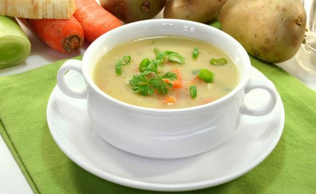 Ребёнку год – как приготовить вкусный суп-пюре с овощами