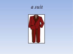 a suit 