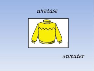 wretase sweater 