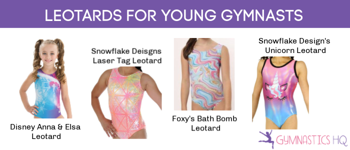 leotards for young gymnasts