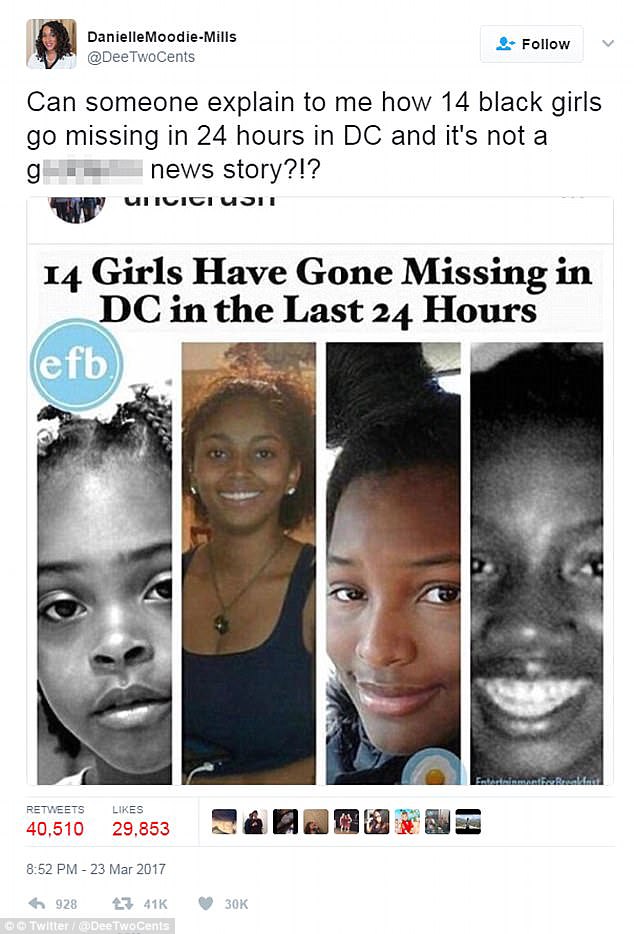 Viral: This Friday tweet went viral. The claim is not accurate, though ten kids went missing from March 19-23, two of whom have still not been found. However, it inspired a wave of concern