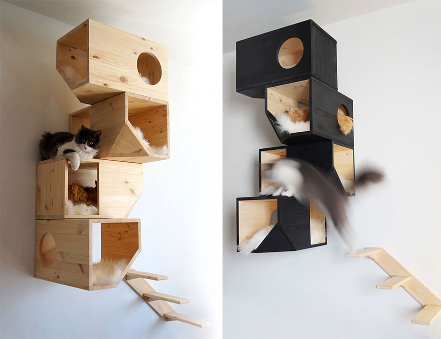 Креативная мебель для котов. Фото 14