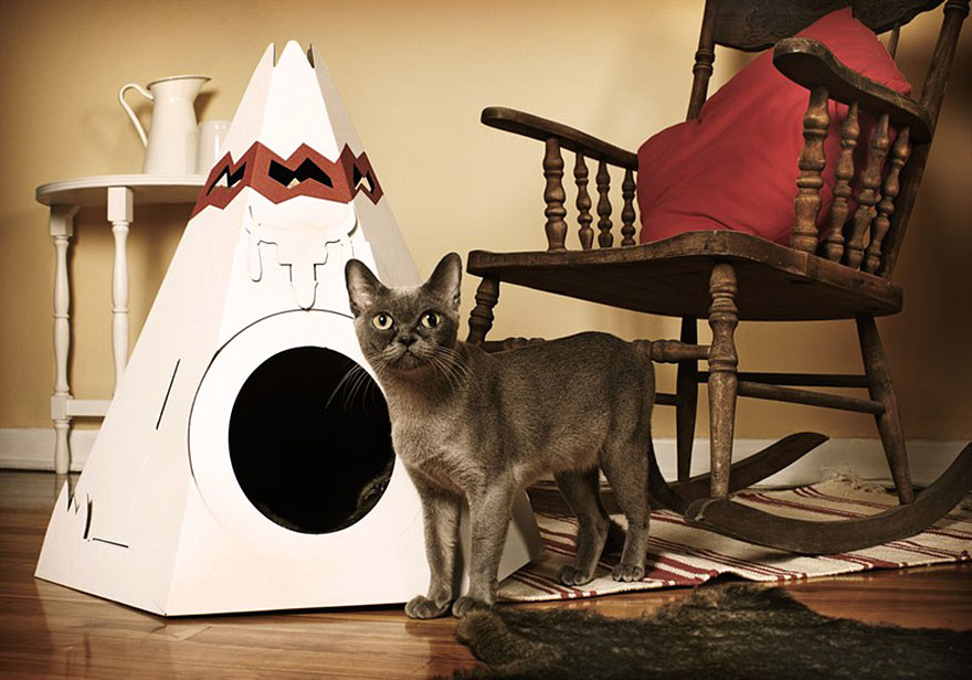 Креативная мебель для котов. Фото 26