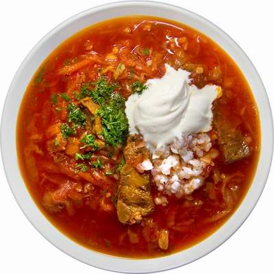 Ukrainian borscht