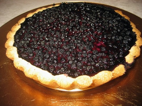 Ukrainian cuisine - Whortleberry pie