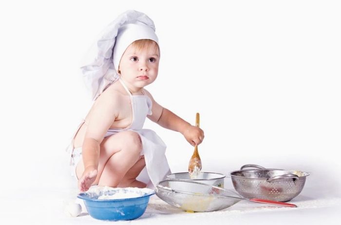 Как приготовить кексы для ребенка