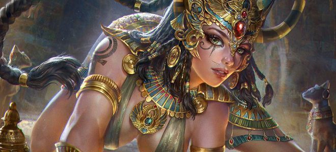 богиня красоты в египте