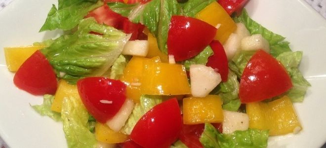 рецепт овощного салата для детей