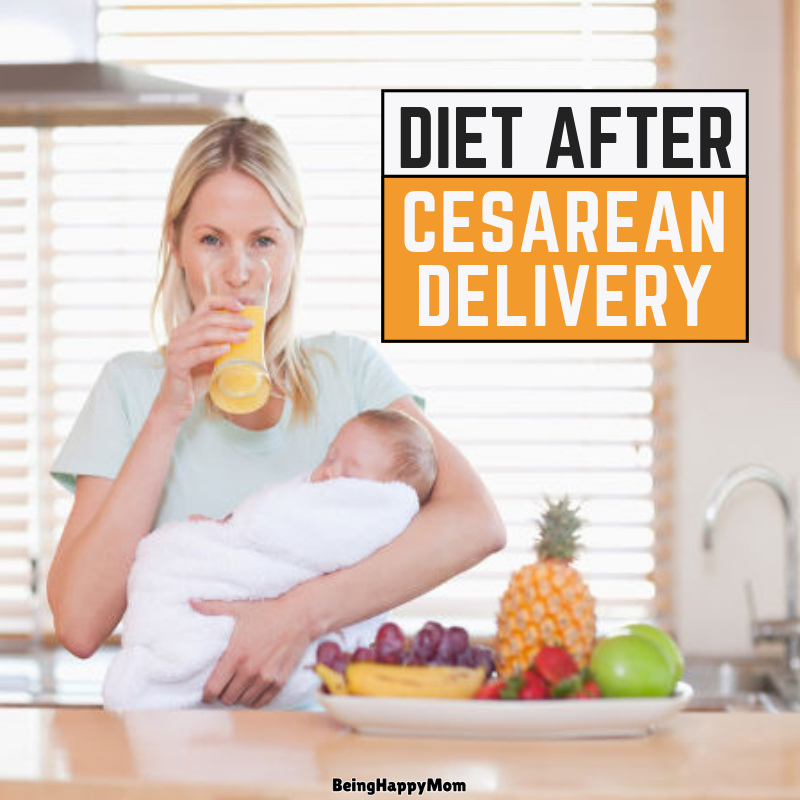 Indian Diet Plan & Chart After Cesarean Delivery ( C Section)